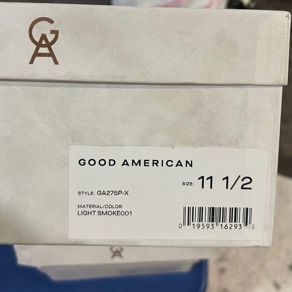 Good American Black Cinderella Clear Pump NIB Work Business Sexy Heels 11.5 - Picture 6 of 6